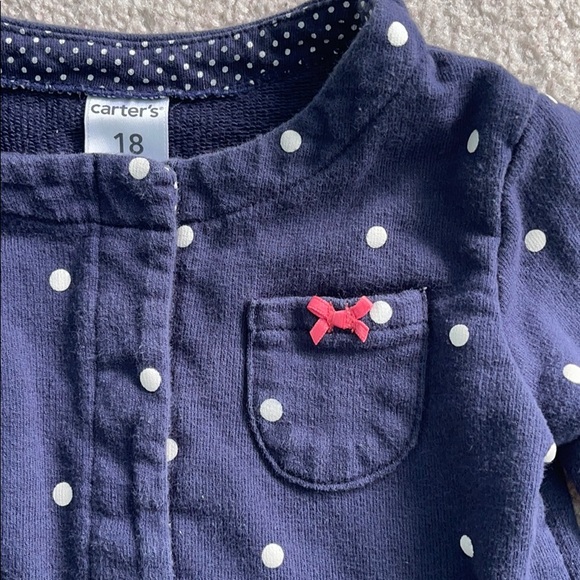 Polka dot peplum jacket 🧥 - Picture 2 of 3